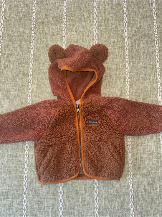 Columbia Other - Columbia Brown Teddy Bear Hooded Sherpa Jacket
